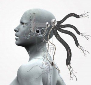 Cochlea-Implantat-Cyborg