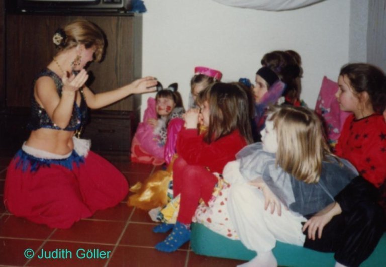 Bauchtanz auf Kindergeburtstag