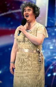 Berühmte Sängerin im Westen - dank der Talentshow in Großbritannien