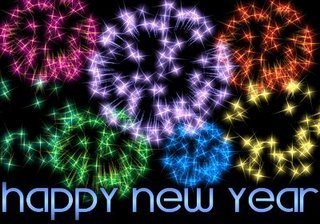 Feuerwerk zum Neuen Jahr