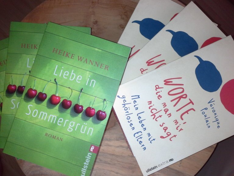 Gehörlosblog-Gewinnspiel mit je 3 Büchern