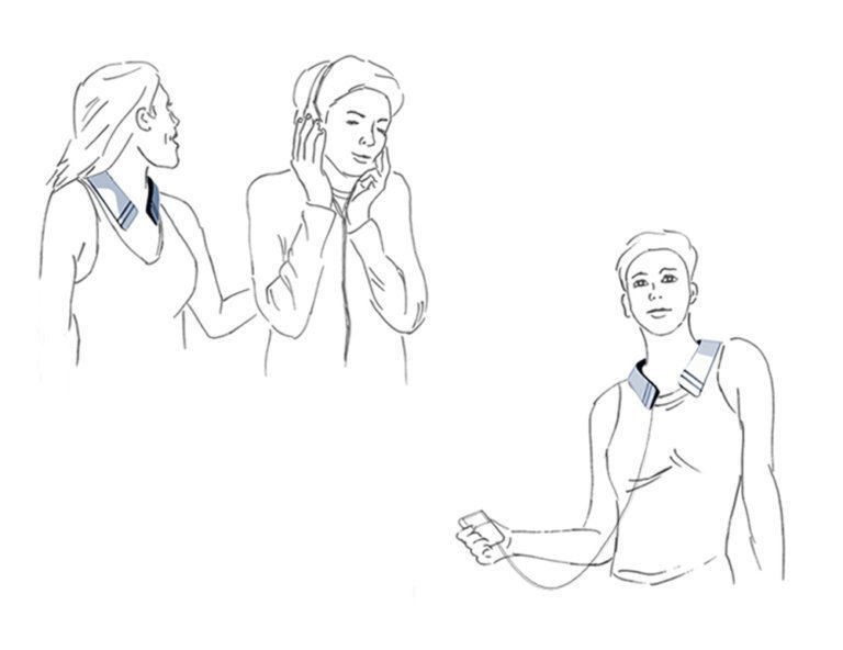 Deaf Music Collar