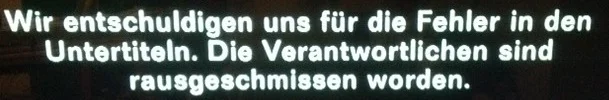 Verantwortliche für Untertitel